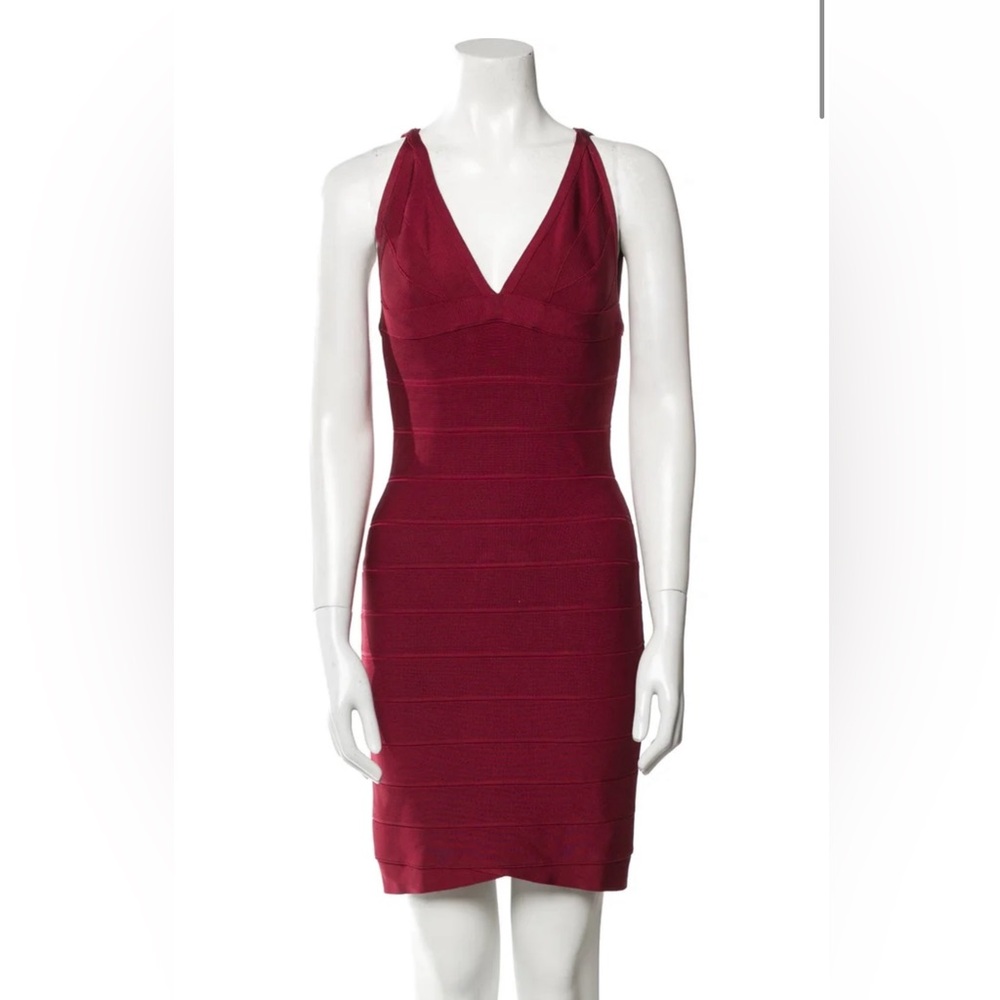 Herve Leger Sheath Dress Small